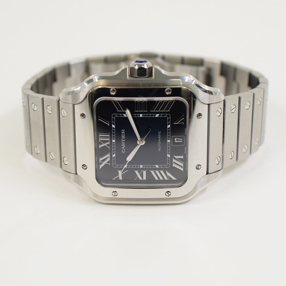 Cartier Santos de Cartier Large 39.8mm WSSA0030 – Blue Roman Dial
