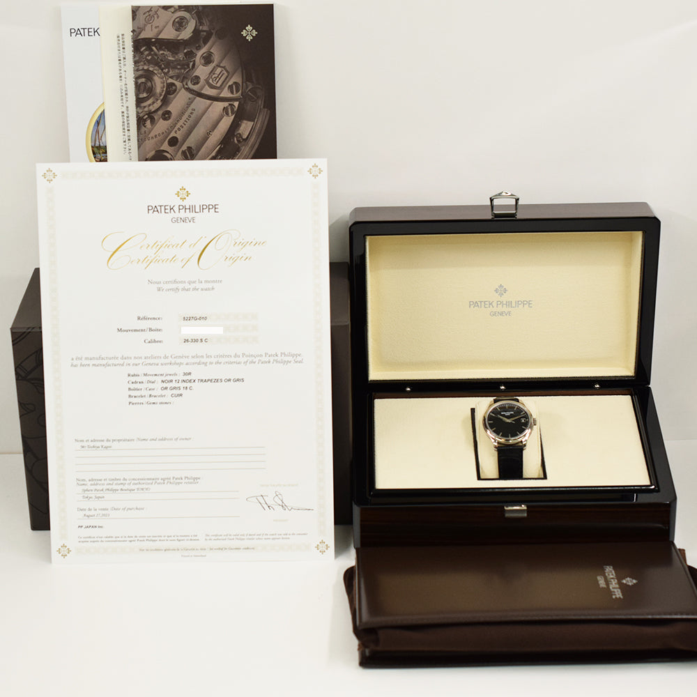 Patek Philippe Calatrava 39mm 5227G-010 – Black Dial