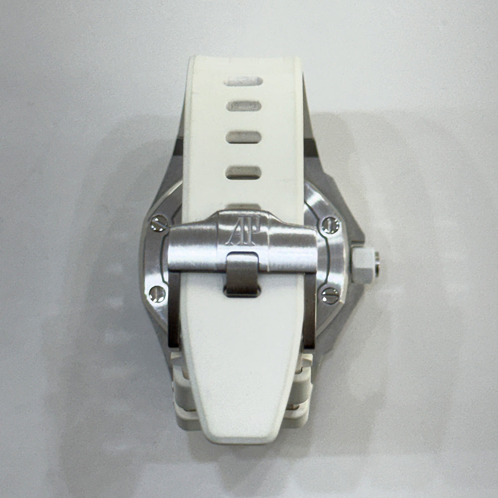 Audemars Piguet Royal Oak Offshore 37mm Diamond Bezel 67540SK.ZZ.A010CA.01 – White Dial