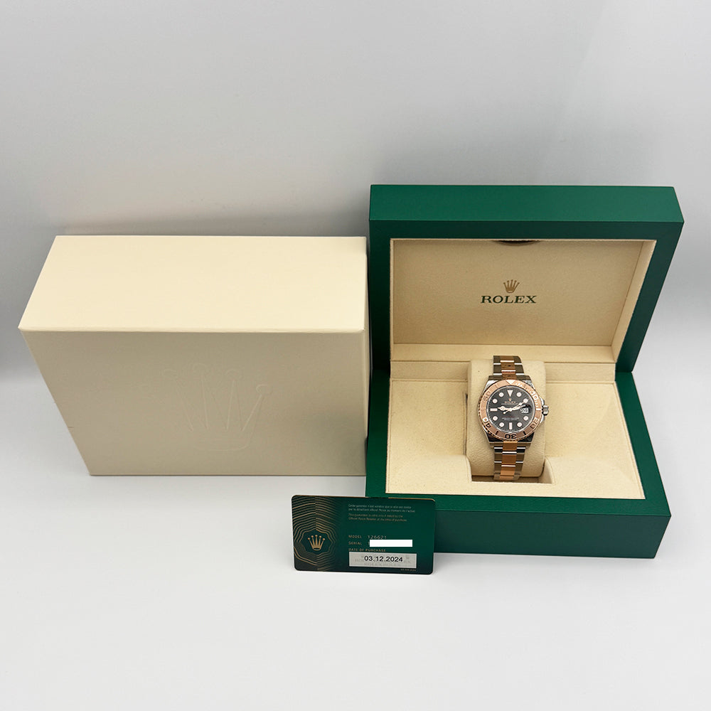 Rolex Yacht-Master 40mm Steel and Everose Gold 126621 – Black Dial