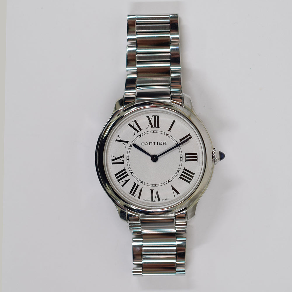 Cartier Ronde Must de Cartier 36mm WSRN0034 – Silver Roman Dial