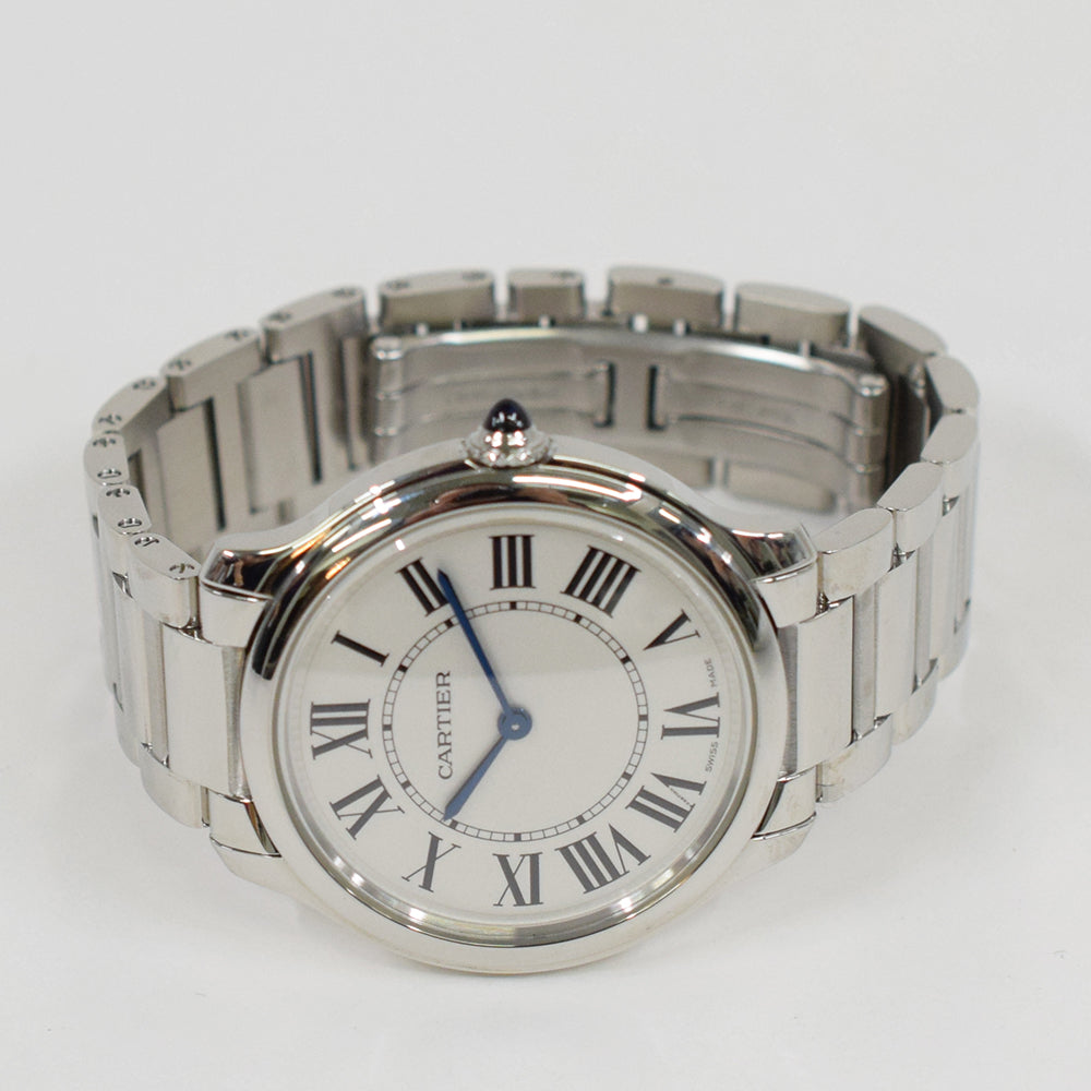 Cartier Ronde Must de Cartier 36mm WSRN0034 – Silver Roman Dial