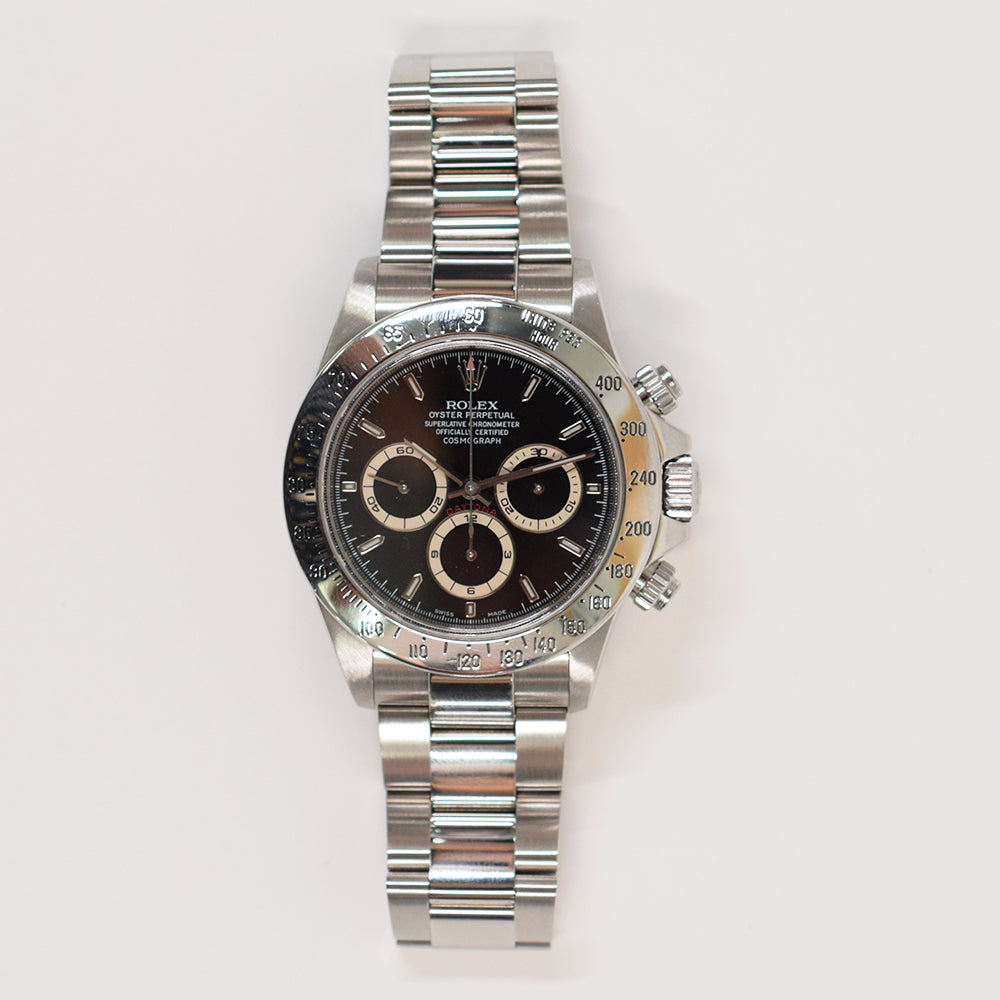 Rolex Daytona 40mm Steel 16520 – Black Dial
