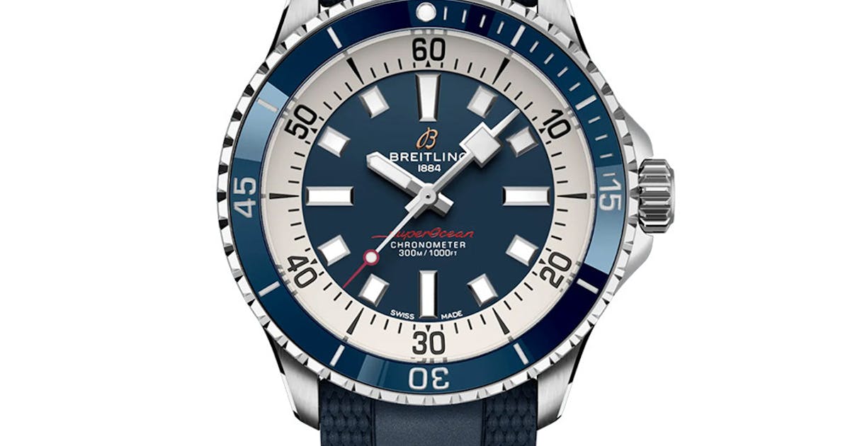 Breitling Superocean Automatic 42mm Ceramic Blue A17375E71C1S1