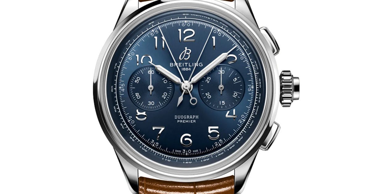 Breitling Premier B15 Duograph 42 Blue (AB1510171C1P1)