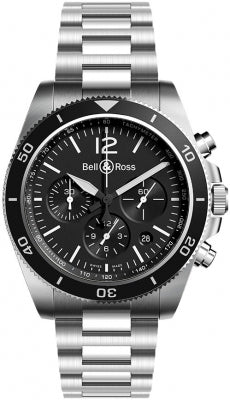 Bell & Ross BR V3-94 (BRV394-BL-ST/SST BR)
