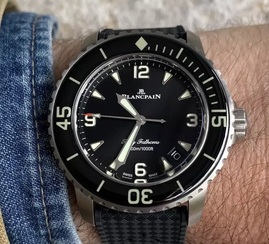 Blancpain Fifty Fathoms Automatique Case 42.3 mm Titanium (5010-12B30-B64B)