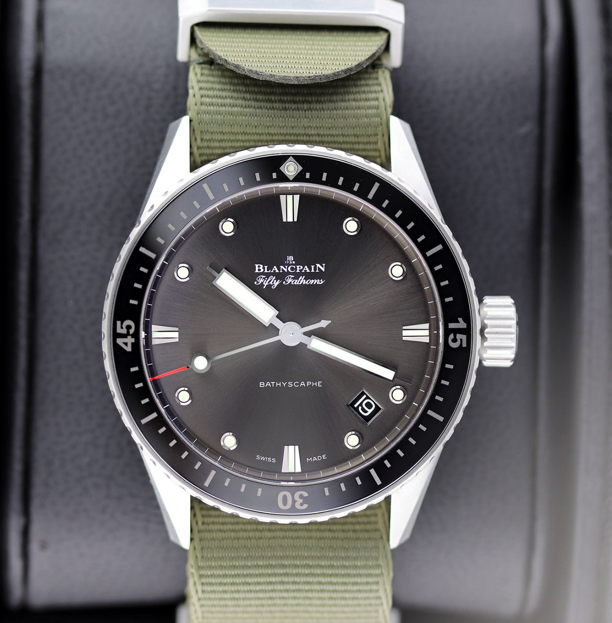 Blancpain Fifty Fathoms Bathyscaphe Dial Grey Meteor (5000-1110-K52A)