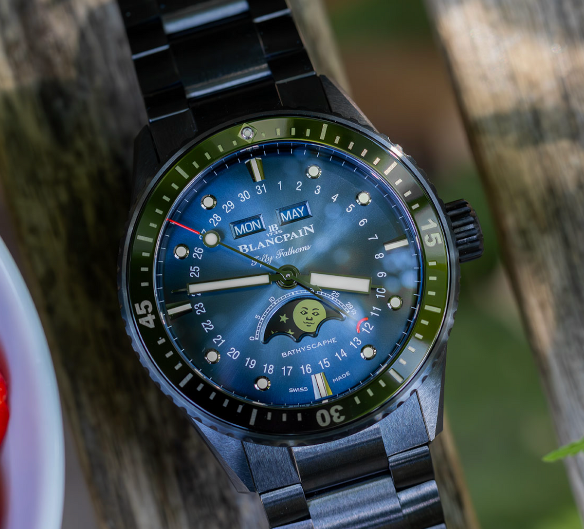 Blancpain Fifty Fathoms Bathyscaphe Quantième Complet Phases de Lune Automatic (5054-0140-01S)