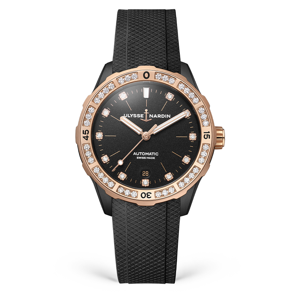 Ulysse Nardin Lady Diver 39mm Black (8165-182B-3/BLACK)