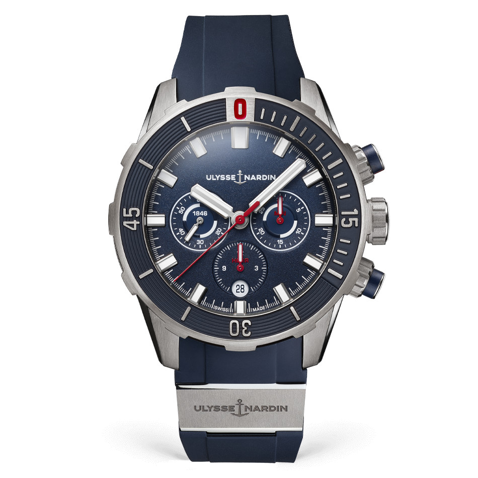 Ulysse Nardin Diver Chronograph 44mm Blue (1503-170-3/93)