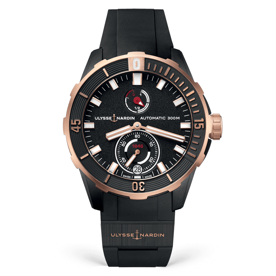 Ulysse Nardin Diver Chronometer 44mm Black (1185-170-3/BLACK)