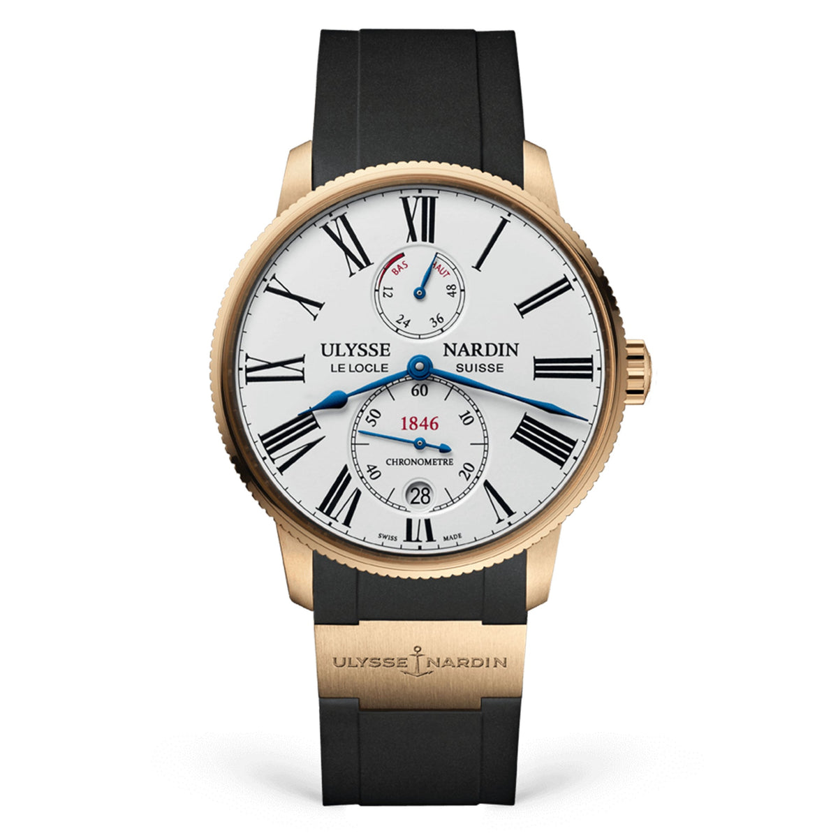 Ulysse Nardin Marine Torpilleur 42mm White (1182-310-3/40)