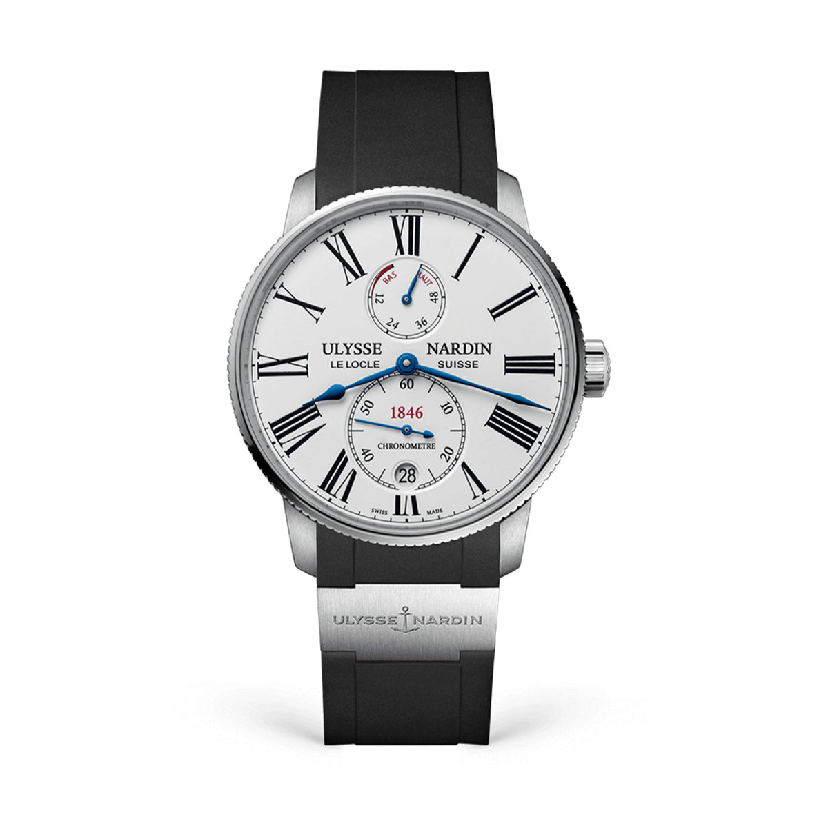 Ulysse Nardin Marine Torpilleur 42mm White (1183-310-3/40)