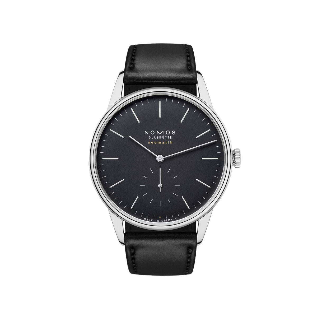 Nomos Glashütte Orion Neomatik 39 New Black 38.5mm Black Dial 346