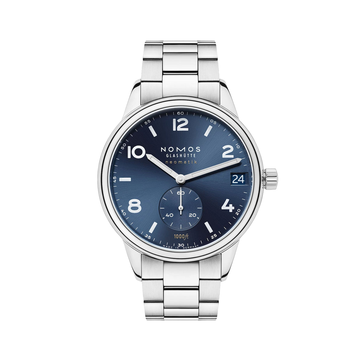 Nomos Glashütte Club Sport Neomatik 42 Date 42mm Blue Dial 782