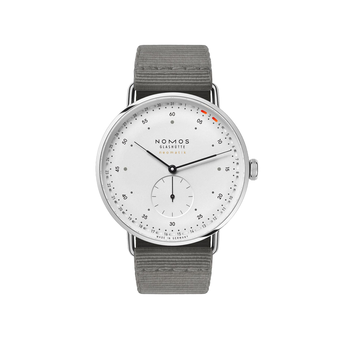 Nomos Glashütte Metro Neomatik 41 Update 40.5mm Silver Dial 1165