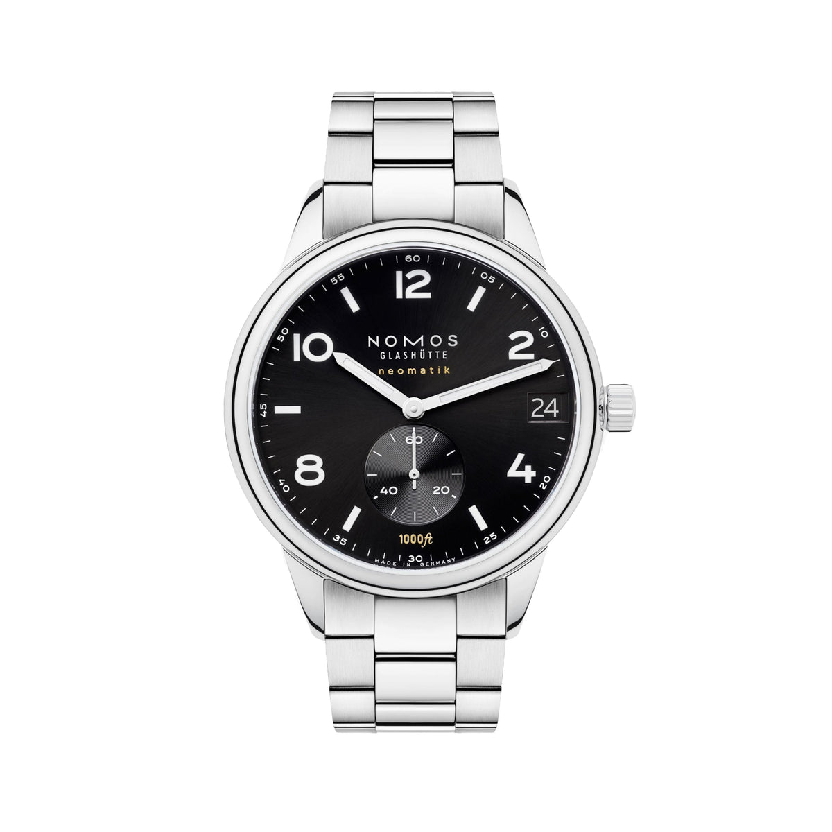 Nomos Glashütte Club Sport Neomatik 42 Date 42mm Black Dial 781