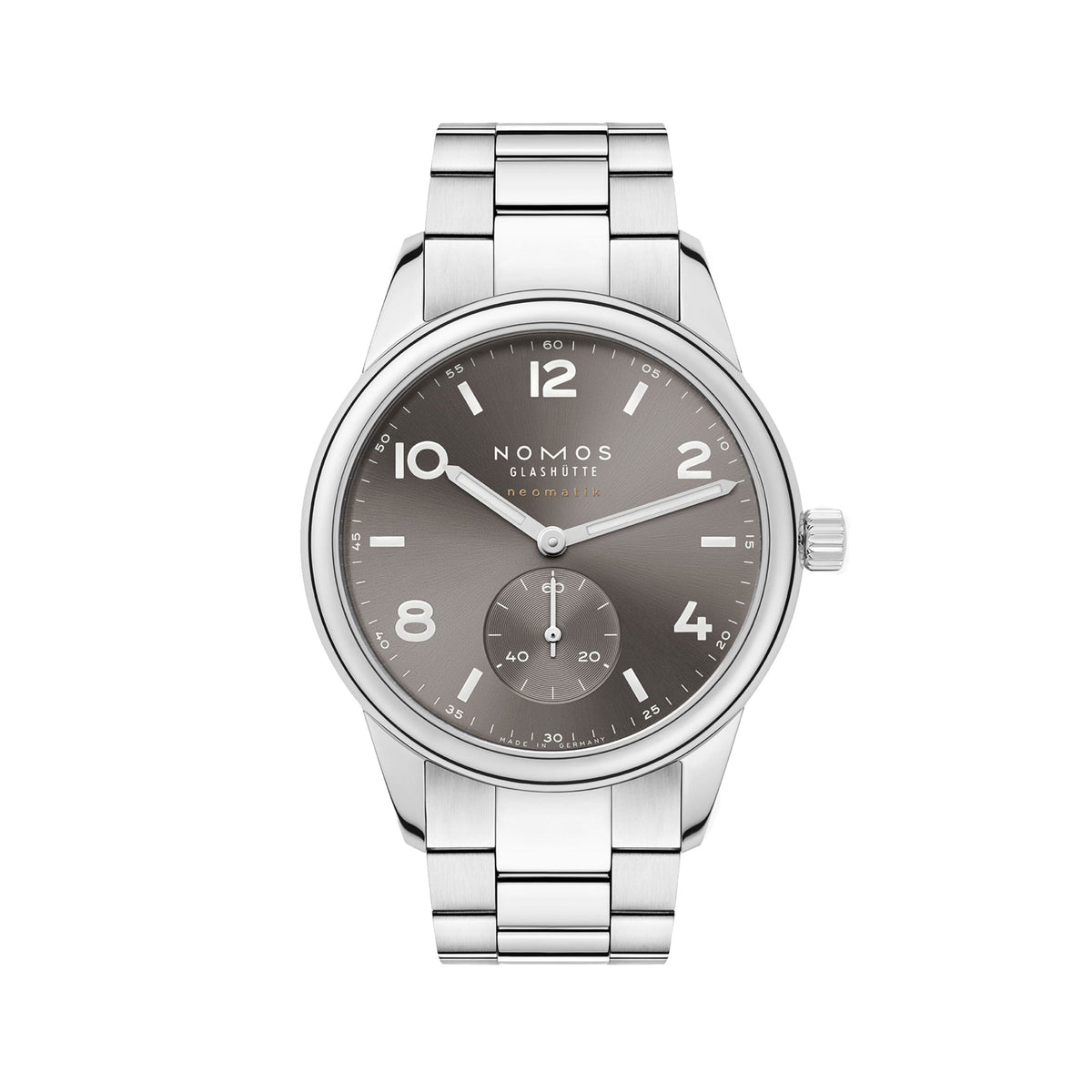 Nomos Glashütte Club Sport Neomatik 39 Smoke 39mm Grey Dial 764
