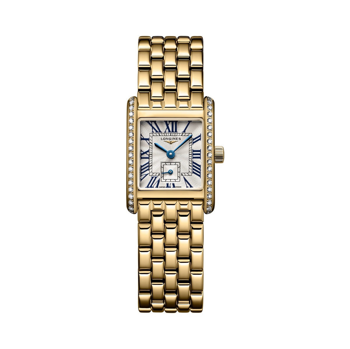 Longines Mini DolceVita 29mm Yellow Gold Silver Dial L5.200.7.71.6