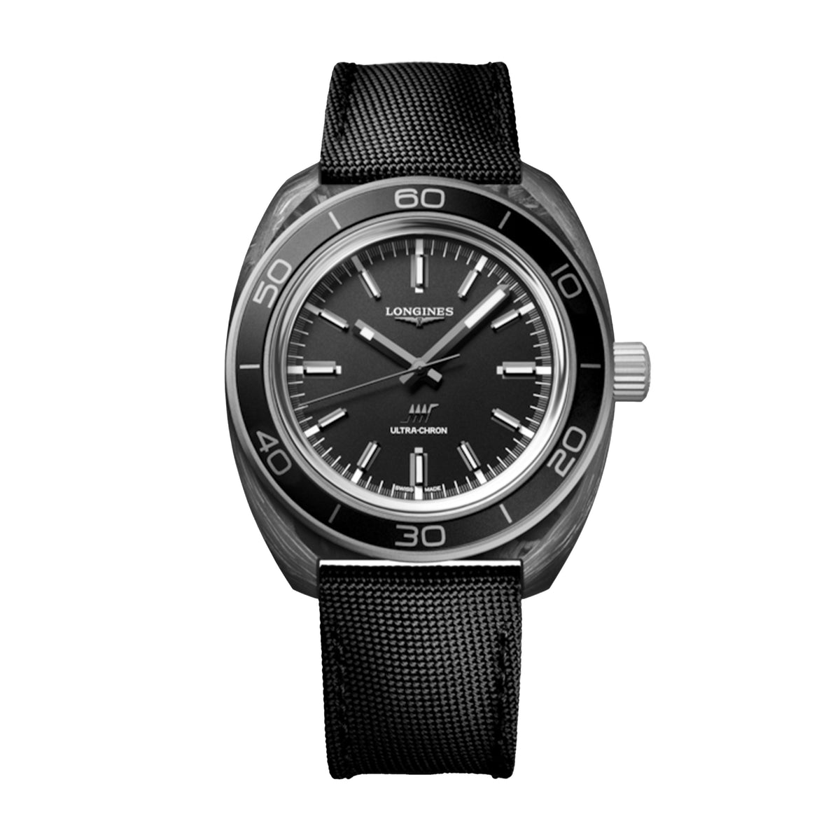 Longines Heritage Ultra-Chron 43mm Black Dial L2.839.4.52.2