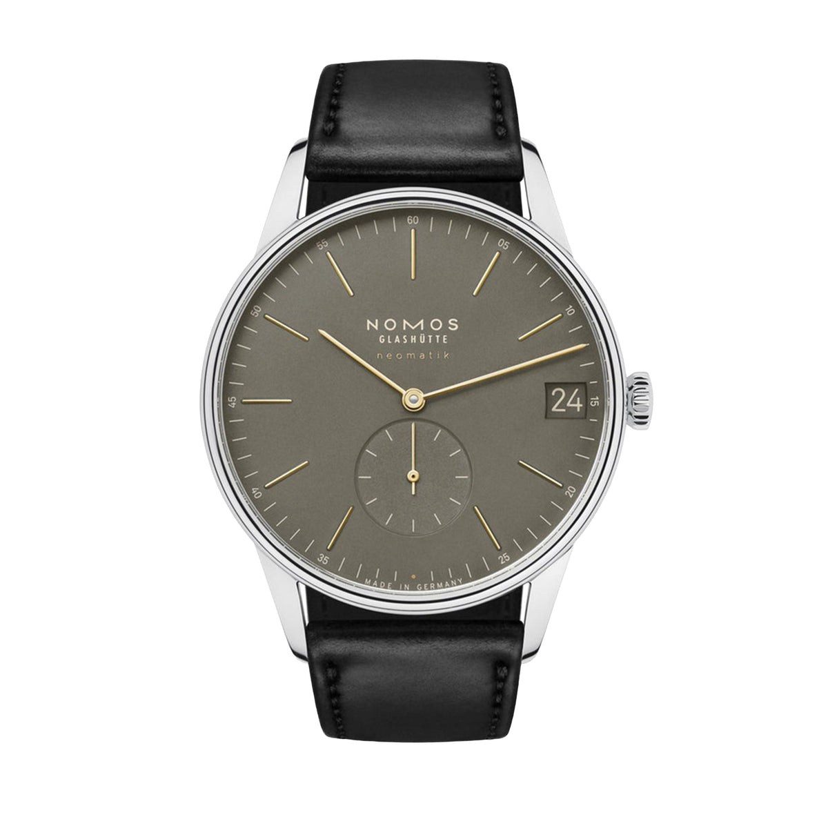 Nomos Glashütte Orion Neomatik 41 Date 40.5mm Olive Green Dial 364