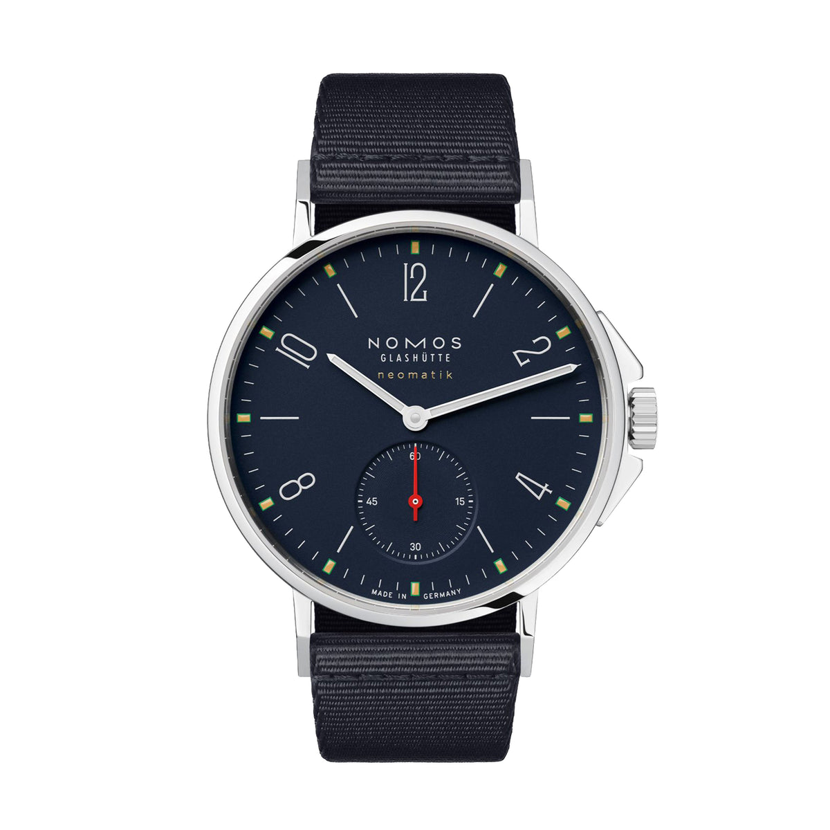 Nomos Glashütte Ahoi Neomatik Atlantic 36.3mm Blue Dial 567