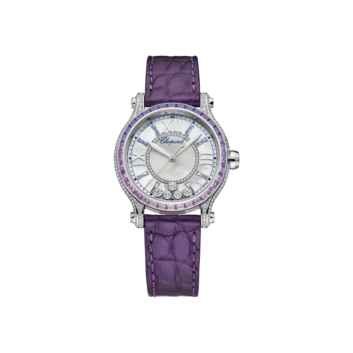 Chopard Happy Sport Joaillerie Ethical White Gold Diamonds Ladies Watch (275378-1002)