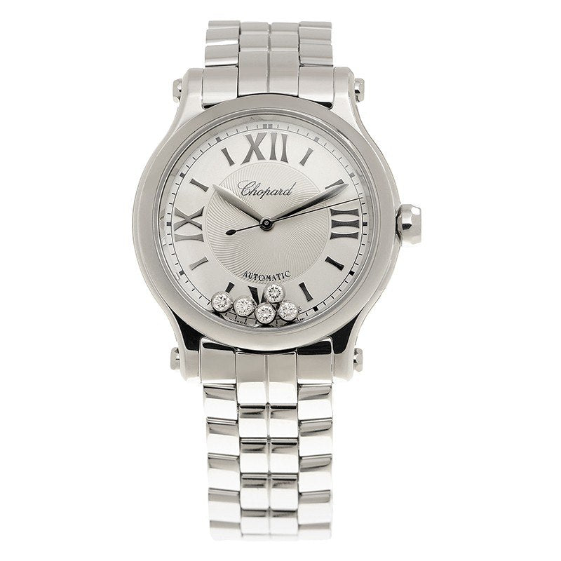 Chopard Happy Sport 33mm Stainless Steel Ladies Watch (278608-3002)