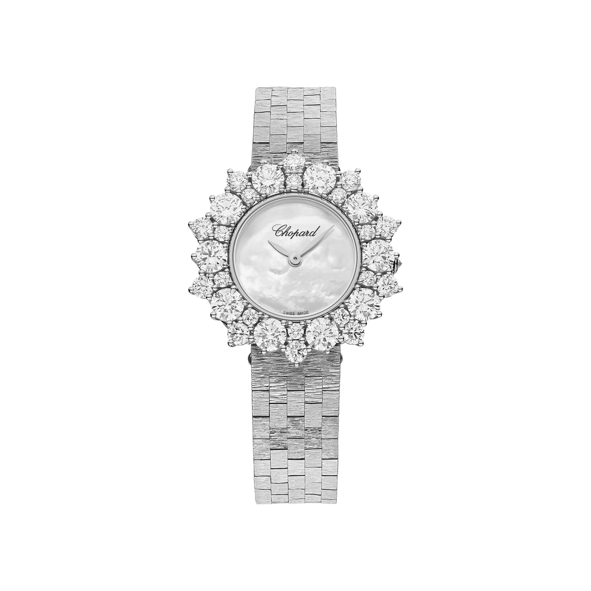 Chopard L'Heure Du Diamant Round 30 mm Manual Ladies Watch (10A391-1300)