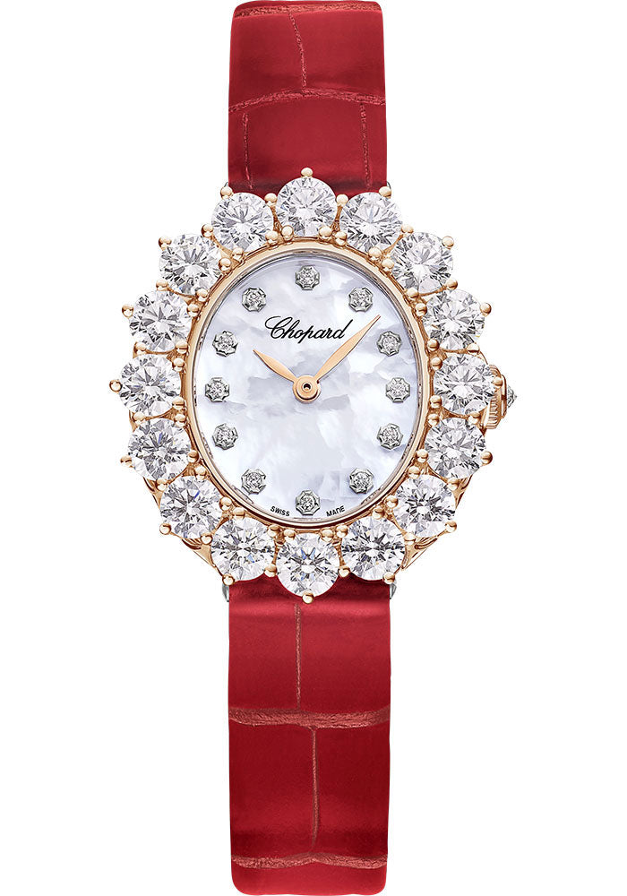 Chopard L’Heure du Diamant Ethical Rose Gold Diamonds Ladies Watch (13A393-5106)