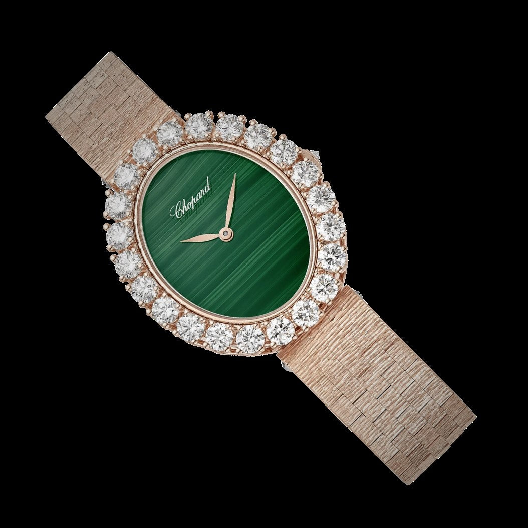 Chopard L'Heure du Diamant Oval Ethical Rose Gold Ladies Watch (10A384-5111)