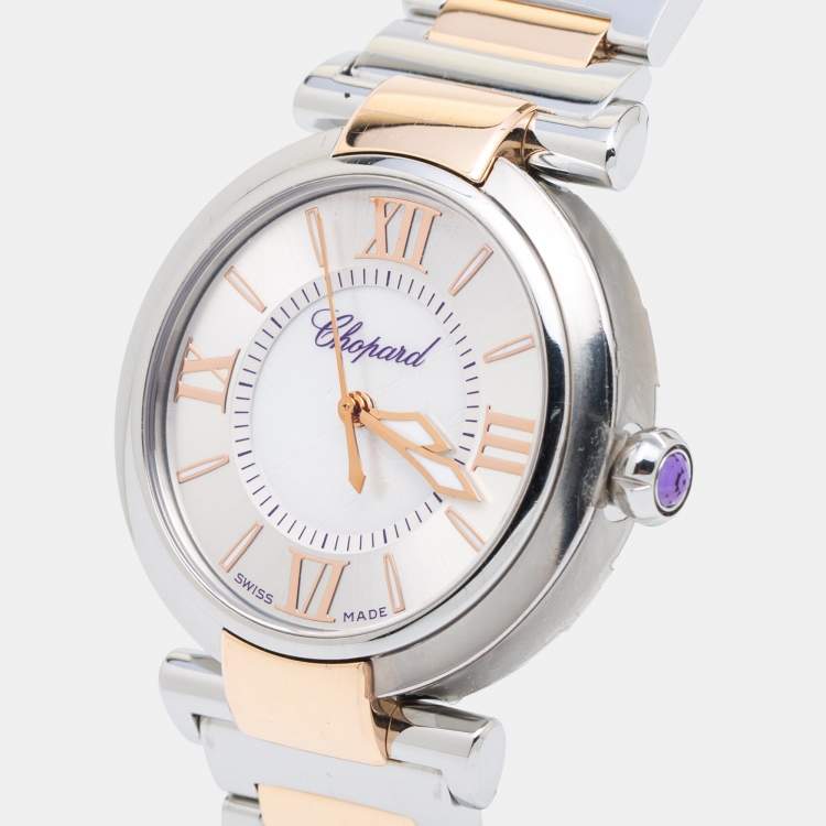 Chopard Imperiale 29mm Stainless Steel & Rose Gold Ladies Watch (388563-6006)