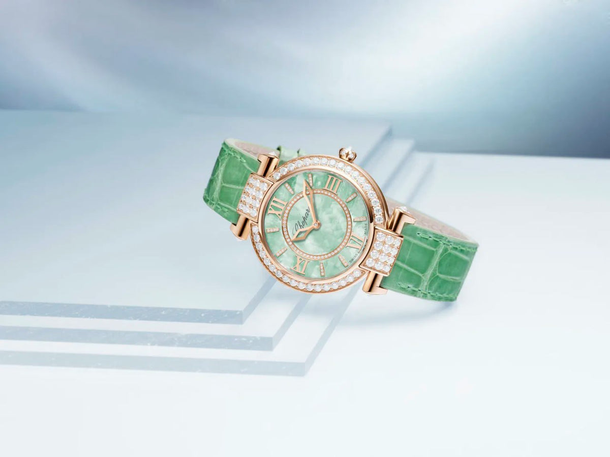 Chopard Imperiale Joaillerie Green Mother-of-Pearl Ladies Watch (384242-5022)