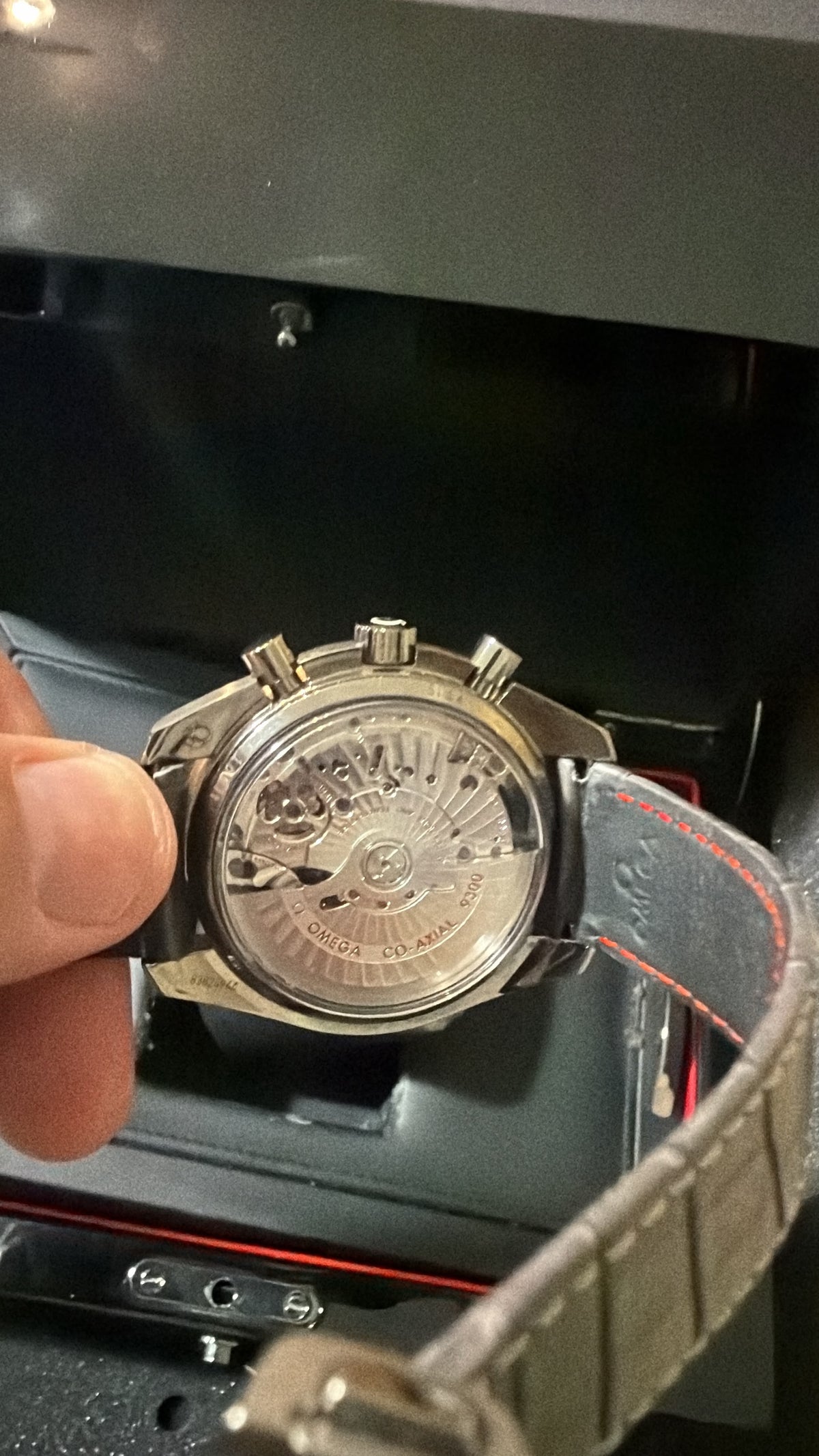 Omega Speedmaster Grey Side of the Moon "Meteorite"