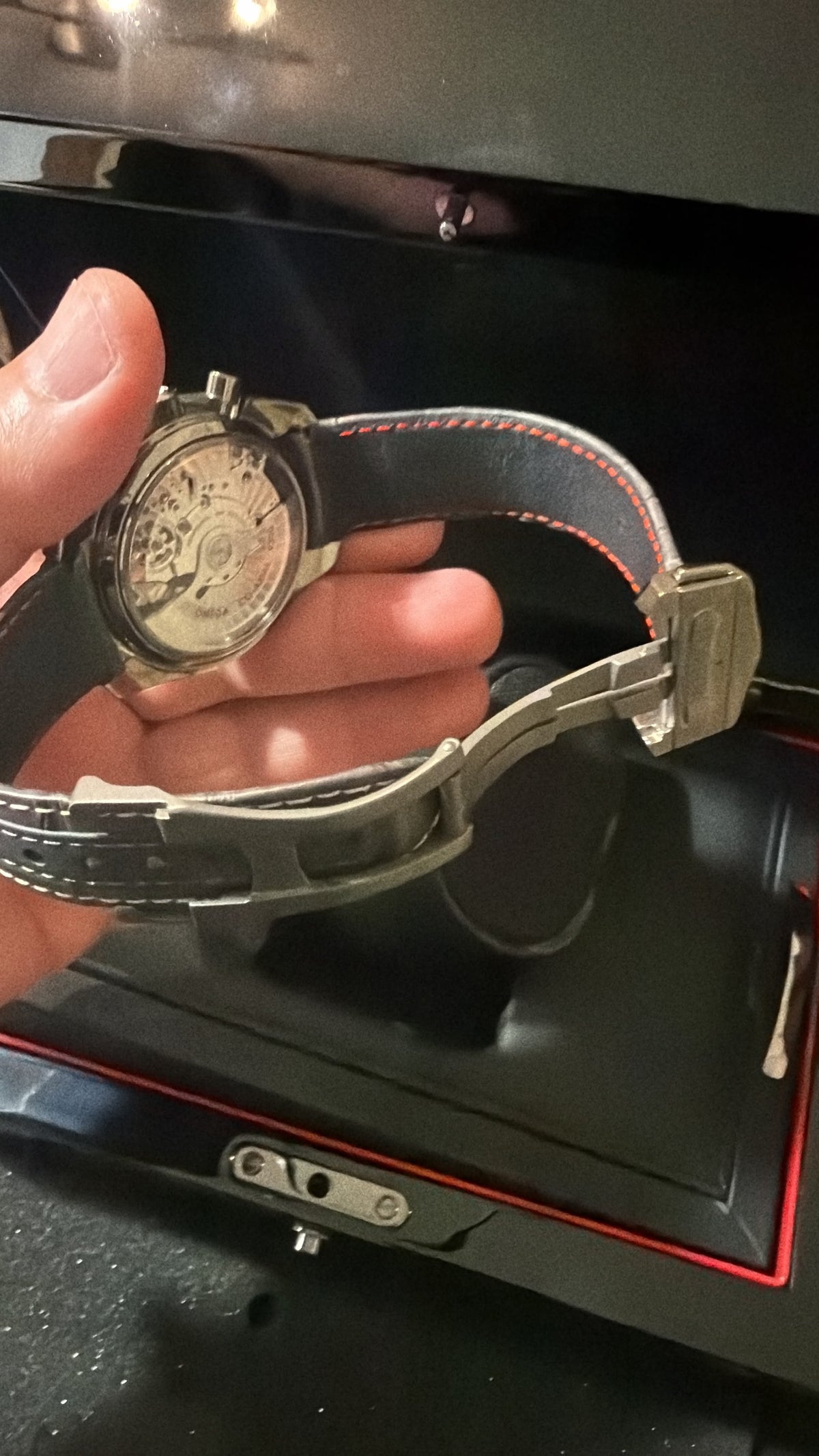 Omega Speedmaster Grey Side of the Moon "Meteorite"