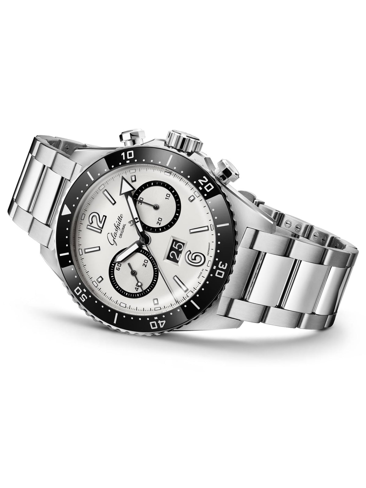 Glashütte Original SeaQ Chronograph Metal Bracelet (1-37-23-03-80-70)