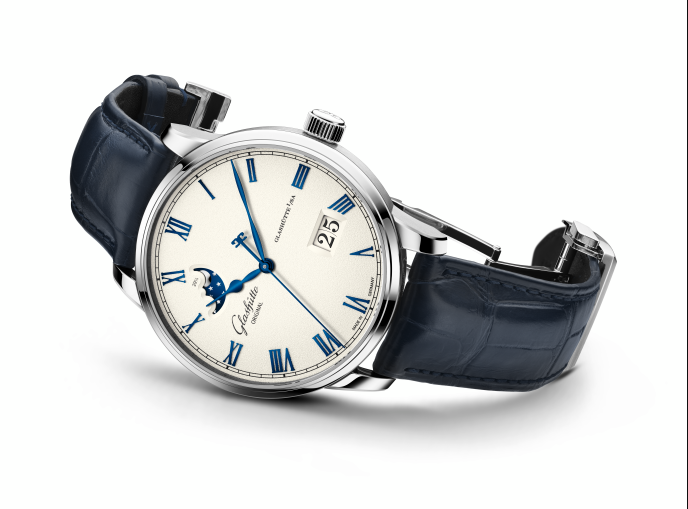 Glashütte Original Senator Excellence Panorama Date Moon Phase Louisiana Alligator (1-36-24-05-02-61)