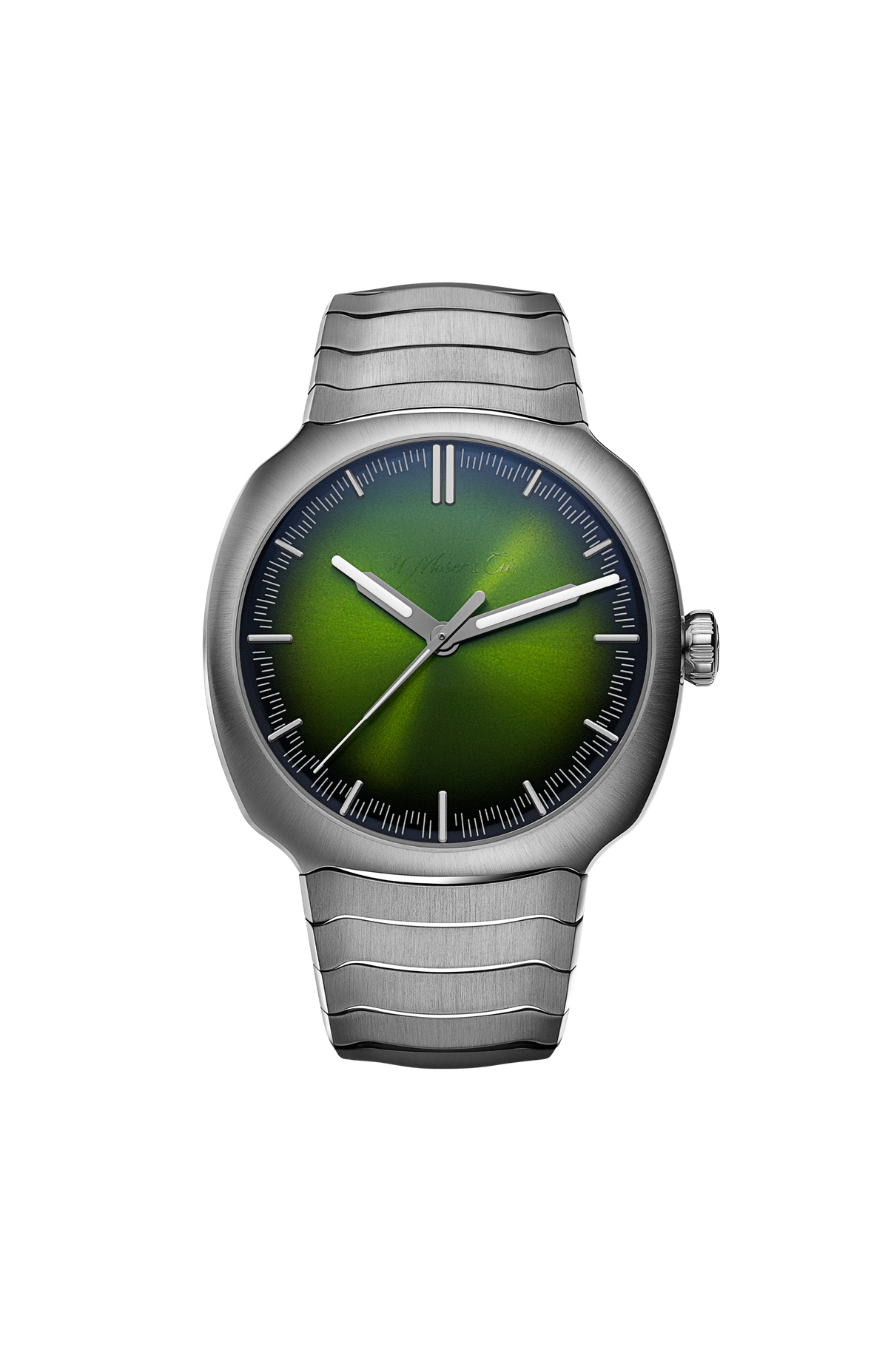 H. Moser & Cie. Streamliner Centre Seconds Matrix Green (6201-1200)
