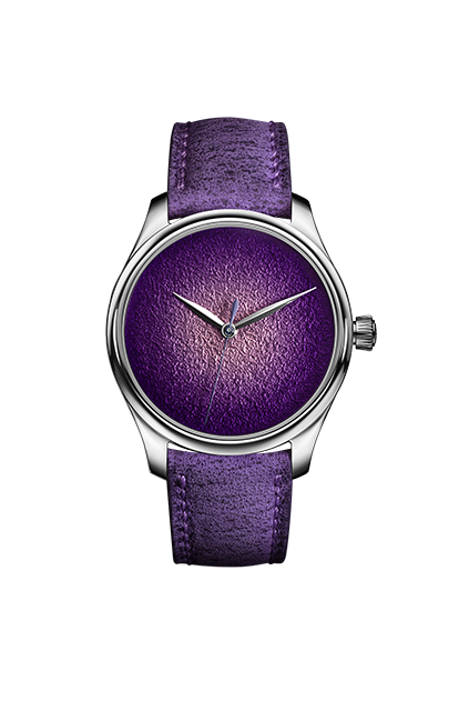 H. Moser & Cie. Endeavour Centre Seconds Concept Purple Enamel (1201-1200)