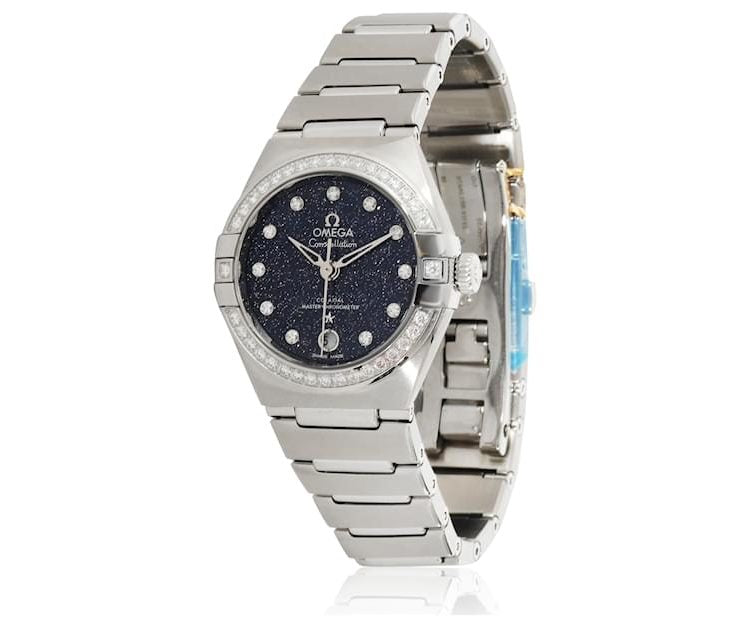 Omega Constellation 29 mm Dial Blue Ladies Watch
