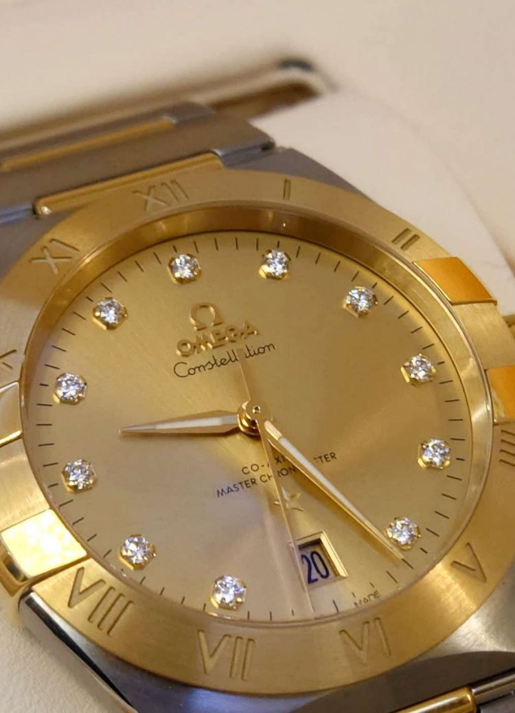 Omega Constellation 39 mm Steel Yellow Gold Men’s Watch