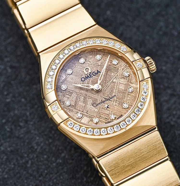 Omega Constellation Yellow Gold Quartz Ladies Watch