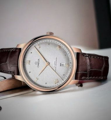 Omega De Ville Prestige 40mm Sedna Gold Case Men’s Watch