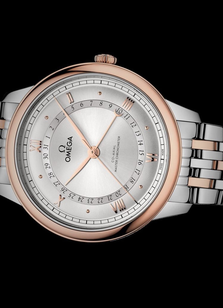 Omega De Ville Prestige Gold on Steel Men’s Watch