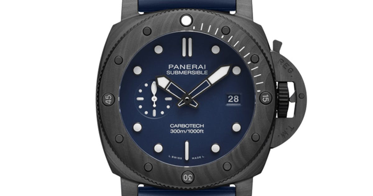 Panerai Submersible QuarantaQuattro Carbotech Blu Abisso 44mm (PAM01232)