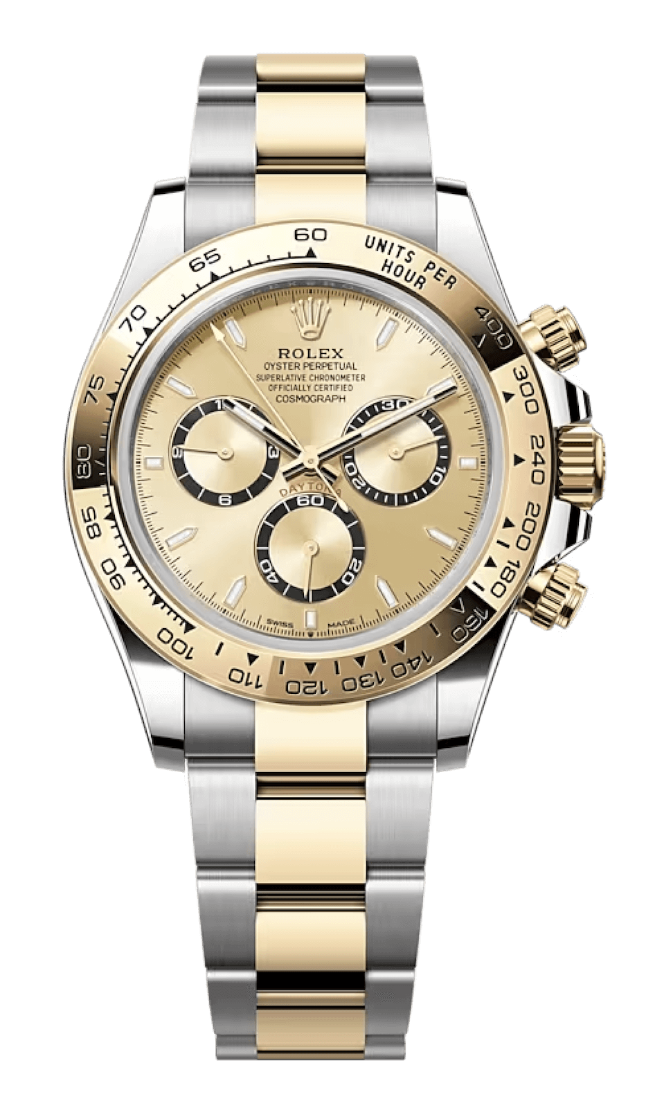 Rolex Cosmograph Daytona Yellow Rolesor Golden Oyster Men’s Watch (126503)