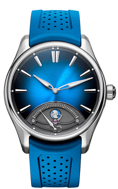 H. Moser & Cie. Pioneer Retrograde Seconds Midnight Blue (3250-1200)