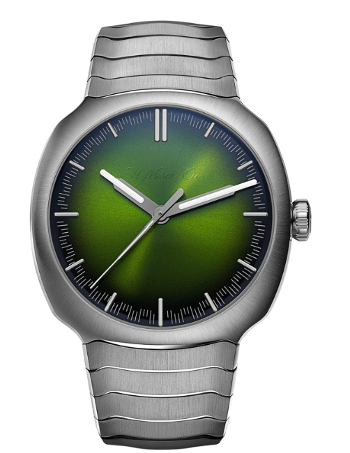 H. Moser & Cie. Streamliner Centre Seconds Matrix Green (6201-1200)