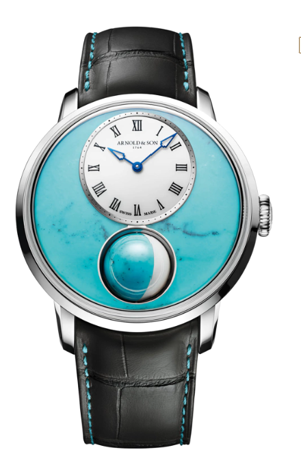 Arnold & Son Luna Magna Steel Turquoise Edition (1LMAS.T01A.C1322D)